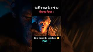 यह बंदर बहुत चालाक है  Part  3  movie explained in hindi  movieexplanation horrorstory shorts [upl. by Elwira]