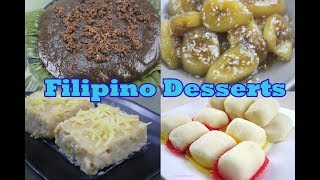 FILIPINO DESSERTS [upl. by Musetta584]