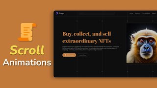 React and Next JS  Scroll Animations Based Project Framer Motion [upl. by Donn473]