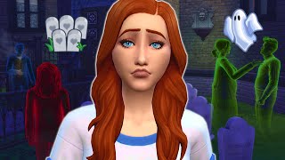 What’s it like living with 10 ghosts in the sims 4  Sims 4 living with ghosts [upl. by Wrdna]