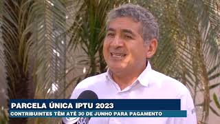 Contribuintes têm até dia 30 para pagar IPTU com desconto em Teresina [upl. by Anaujd]