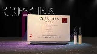 Crescina HFSC 100 1300  أمبولات كريشنا بديل زراعة الشعر [upl. by Thedric]