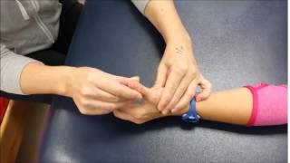 Thumb Ulnar Collateral Ligament Laxity Test [upl. by Ramona]