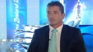 Joost van der Westhuizen talks to Kimberley Leonard [upl. by Einohtna316]