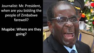 40 Funny Robert Mugabe quotes on Nigerialove and Donald Trump [upl. by Hudson]