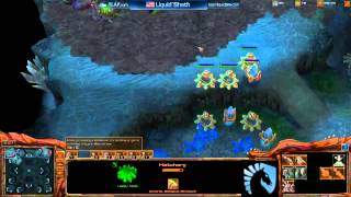 Sheth vs Barcode Stream Cheater  Starcraft 2 Ladder [upl. by Swarts]