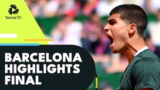 Carlos Alcaraz vs Pablo Carreno Busta For The Trophy  Barcelona 2022 Final Highlights [upl. by Clerissa]