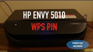 HP Envy 5010 WPS Pin Number review [upl. by Adniles]