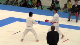 39th AllJapan Karate Championships 2011 mens team Kumite Final4 [upl. by Jenda442]