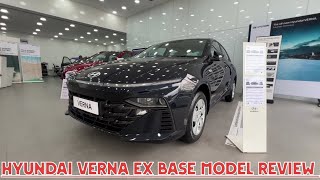 2023 Hyundai Verna Ex Base Model Walkaround Review  Verna Ex Model 2023 [upl. by Normie682]