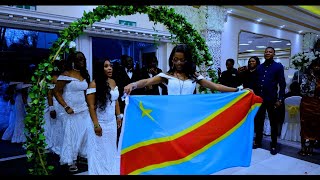 Best Congolese Wedding Entrance Dance Shance amp Yvonne [upl. by Caasi939]