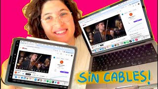 Còmo Usar tu iPad de MONITOR Externo o DUPLICA PANTALLA🔥 SIN CABLES [upl. by Hooper237]