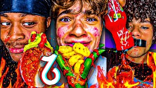 EXTREME Spicy Food TikTok Compilation 21 🥵🌶 [upl. by Jade]