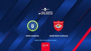 BURSA BÜYÜKŞEHİR BELEDİYE SPOR  BRAND GROUP ALANYA BELEDİYE SPOR AXA Sigorta Efeler Ligi P Off 78 [upl. by Lebasiairam43]