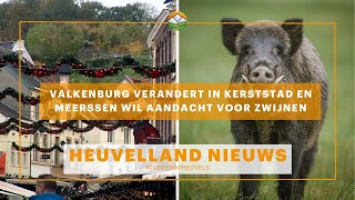 Heuvelland Nieuws Valkenburg wordt langzaamaan weer kerststad [upl. by Bartolemo34]