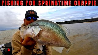 Springtime Crappie Fishing [upl. by Eleon572]