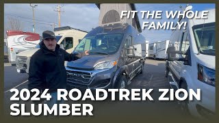 New 2024 Roadtrek Zion Slumber  Medford OR  22386 [upl. by Haelahk]