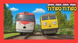 Titipo S1 full episodes Compilation l EP 2226 55 mins l Train shows for kids l Titipo TItipo [upl. by Ydarg]