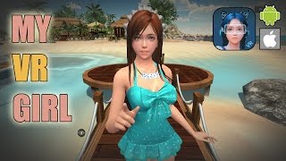 My VR GirlFriend Android  iOS Gameplay [upl. by Artkele726]