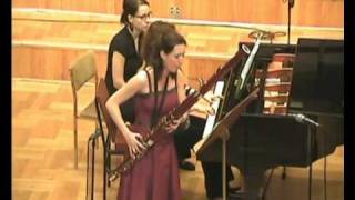 G Ph Telemann Sonata in e minor for bassoon 3 and 4 movement [upl. by Grantham]