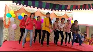 KGBV school 8th class students dance [upl. by Ahsirpac]