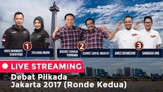 Debat Pilkada Jakarta 2017 Ronde Kedua [upl. by Laurin]