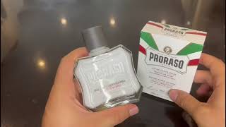 Features amp Review Proraso After Shave Balm [upl. by Anahsed436]