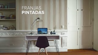 Franjas Verticales  Elegancia y amplitud para tu pared [upl. by Ydnelg]