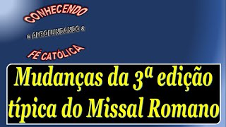 MISSAL ROMANO  o que mudou  ATO PENITENCIAL 1ª FÓRMULA [upl. by Spieler]