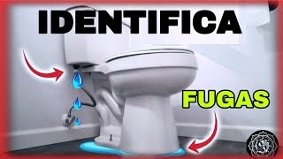 DETECTA 🔴 FUGAS DE INODORO BAÑO🚽 O WC ⚠️ANTES⚠️ DE REPARARLO [upl. by Ado]