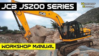 JCB JS 200 Workshop Service Repair Manual  English  PDF Download [upl. by Weylin]