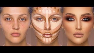 Fall Inspired Makeup 2018 Contour and Highlight by Samer Khouzami [upl. by Pasadis]