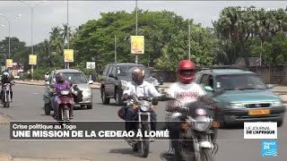 Au Togo la mission de la Cédéao a rencontré les acteurs politiques et de la société civile [upl. by Suqram]