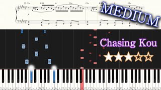 Drowning Love（Oboreru Knife）OST  Chasing Kou  Medium Piano Tutorial  Sheets【Piano Arrangement】 [upl. by Farika]