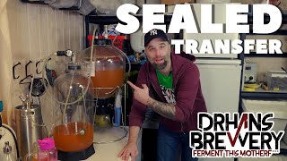 Sealed Transfer  Fermentasaurus  Fermzilla  Fermenter King JR Junior [upl. by Ymij424]