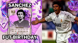 LA MEJOR CARTA DE HUGO SANCHEZ EN EAFC  HUGO SANCHEZ FUT BIRTHDAY 92 [upl. by Ariam]