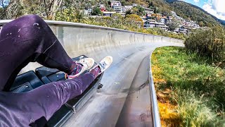 POV Thredbo bobsled  Gopro hero10 Max Lens Mod [upl. by Onitsoga]