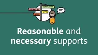 Reasonable and necessary supports [upl. by Marlea]