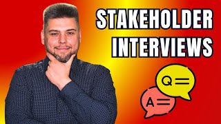 Stakeholder Interview  Best Project Requirements Gathering Business Analyst Techniques [upl. by Mulcahy53]