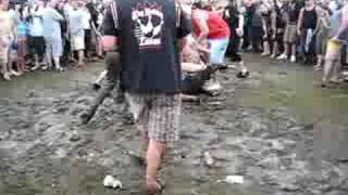 Edgefest 2008  Mud Wrestling 2 Men  Downsview Park [upl. by Olathe]