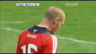 Paul Warwicks match vs Ospreys 2009 [upl. by Akimak577]