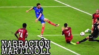 Poste de GIGNAC FRANCIA vs PORTUGAL final Euro 2016 FULL HD [upl. by Decca845]