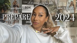 5 ÉTAPES POUR PRÉPARER TA MEILLEURE ANNÉE 2024 ⏐Vision Board Tips amp more [upl. by Bouchier600]