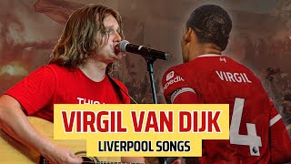 Virgil van Dijk song in FULL  Jamie Webster at BOSS Night [upl. by Aniloj342]