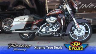 Rinehart Xtreme True Dual Exhaust Maximizes Exhaust Flow • JPCYCLESCOM [upl. by Eilasor4]