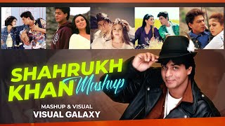 Shah Rukh Khan Mashup  Visual Galaxy  SRK Mashup  Bollywood Lofi  90s SRK Mashup [upl. by Tome]