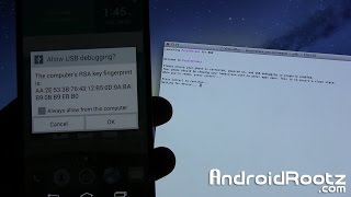 How to Root LG G3 MacLinuxUbuntu [upl. by Nevak664]