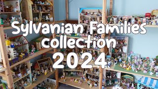 Sylvanian Families collection and full tour 2024  rare and vintage items [upl. by Ived]