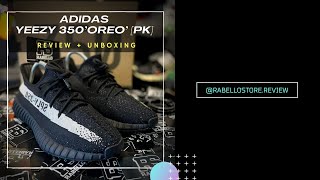 ADIDAS YEEZY 350 BOOST ‘OREO’ PK  REVIEW  UNBOXING [upl. by Addison513]