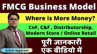 FMCG Business Model  FMCG Distributorship Network Explained in Hindi  How Food Supply Chain Works [upl. by Hobbie]